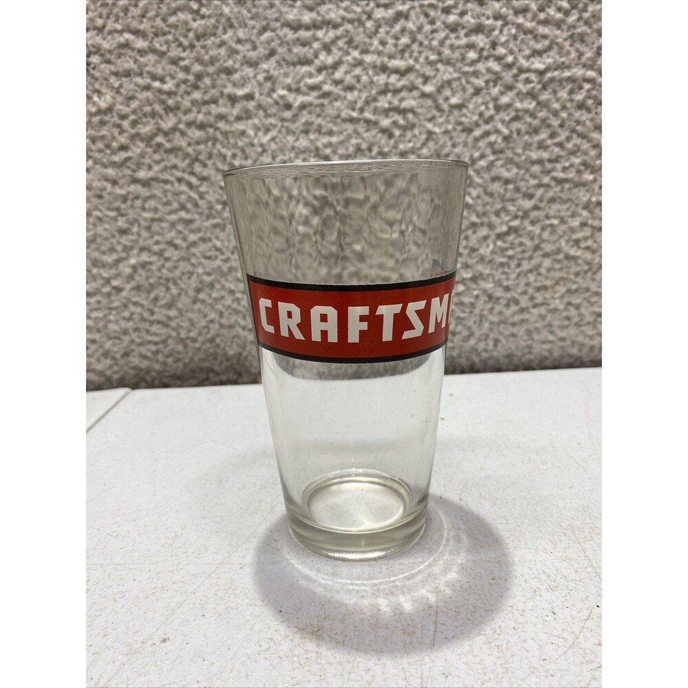 Craftsman Glass Classic Sears Tools 16oz Beer Cup